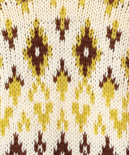 fredy couleur（フレディクルール）の「ジャガード抜け衿ロングカーディガン（カーディガン/ボレロ・レディース・ホワイト系その他5/パープル系その他5・38）」の10枚目の写真