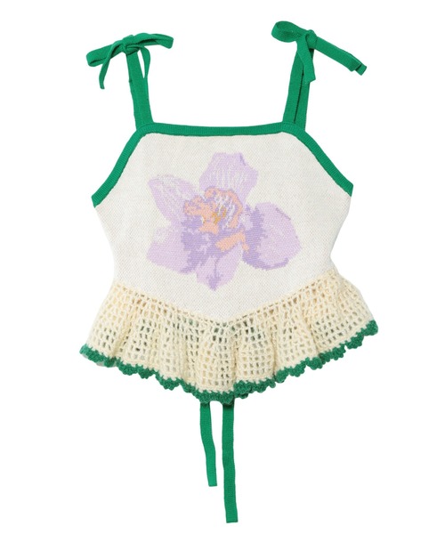 PAMEO POSE（パメオポーズ）の「Cattleya Cami Top（ニット