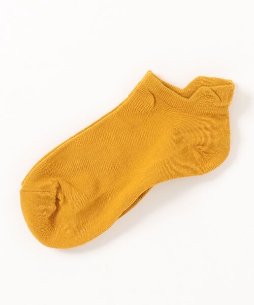 「kakko」（カッコ）の「レディース 靴擦れ防止 スニーカーソックス靴下（ソックス/靴下・レディース・ベージュ/ダークグリーン/ホワイト/ブラック/ブラウン/カーキ/イエロー/オレンジ/ブルー/ワインレッド・FREE）」の8枚目の写真