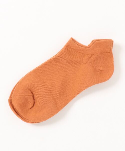 「kakko」（カッコ）の「レディース 靴擦れ防止 スニーカーソックス靴下（ソックス/靴下・レディース・ベージュ/ダークグリーン/ホワイト/ブラック/ブラウン/カーキ/イエロー/オレンジ/ブルー/ワインレッド・FREE）」の10枚目の写真