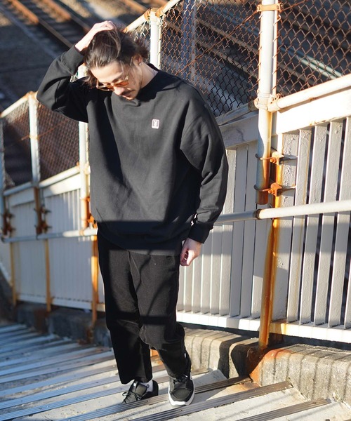 DC SHOES（ディーシーシューズ）の「PB BACK PHOTO CREW/DCPLAYBOY(プレイボーイ）コラボスウェットトレーナー（スウェット・メンズ・ホワイト/ブラック・SMALL/MEDIUM/LARGE/X-LARGE）」の7枚目の写真