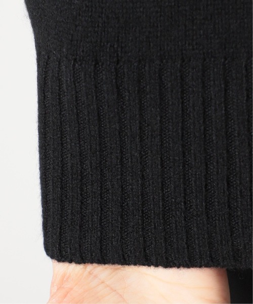 VERMEIL par iena（ヴェルメイユパーイエナ）の「ウールカシミア ロングネックニット◆（ニット/セーター・レディース・ブラック/ブラウン/ナチュラル/キャメル・FREE）」の22枚目の写真
