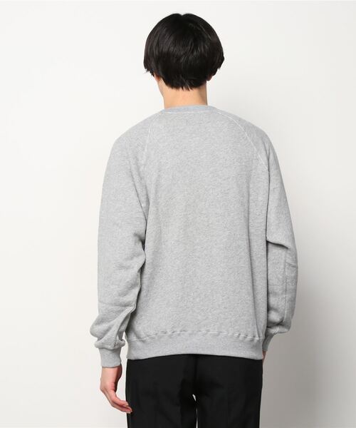 APPLEBUM(アップルバム)の「Vintage Raglan Crew Sweat(スウェット・メンズ・チャコールグレー/ヘザーグレー・MEDIUM/LARGE/X-LARGE)」の10枚目の写真
