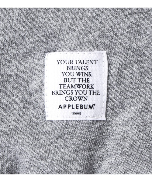 APPLEBUM(アップルバム)の「Vintage Raglan Crew Sweat(スウェット・メンズ・チャコールグレー/ヘザーグレー・MEDIUM/LARGE/X-LARGE)」の14枚目の写真