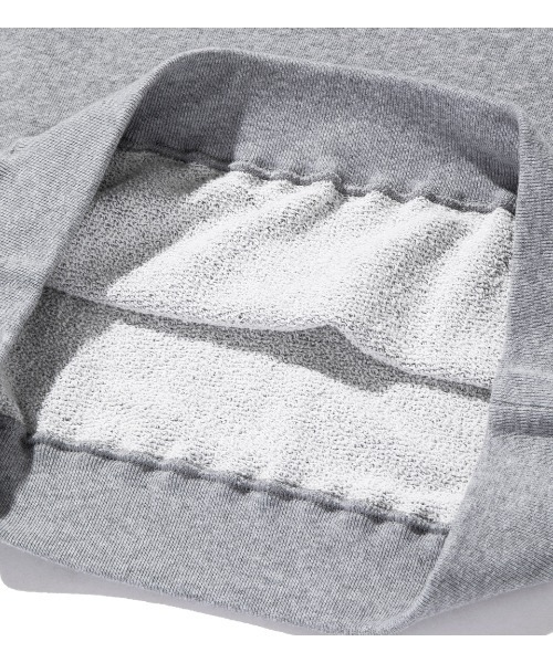 APPLEBUM(アップルバム)の「Vintage Raglan Crew Sweat(スウェット・メンズ・チャコールグレー/ヘザーグレー・MEDIUM/LARGE/X-LARGE)」の8枚目の写真