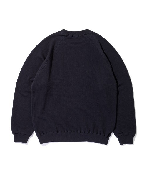 APPLEBUM(アップルバム)の「Vintage Raglan Crew Sweat(スウェット・メンズ・チャコールグレー/ヘザーグレー・MEDIUM/LARGE/X-LARGE)」の17枚目の写真