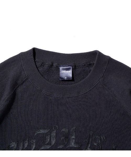 APPLEBUM(アップルバム)の「Vintage Raglan Crew Sweat(スウェット・メンズ・チャコールグレー/ヘザーグレー・MEDIUM/LARGE/X-LARGE)」の11枚目の写真