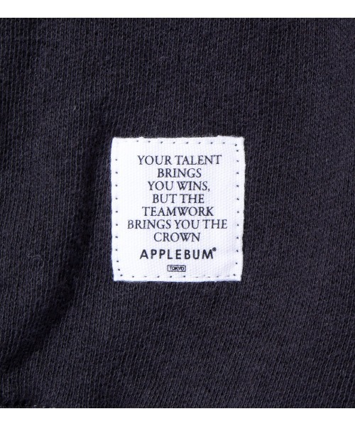 APPLEBUM(アップルバム)の「Vintage Raglan Crew Sweat(スウェット・メンズ・チャコールグレー/ヘザーグレー・MEDIUM/LARGE/X-LARGE)」の7枚目の写真