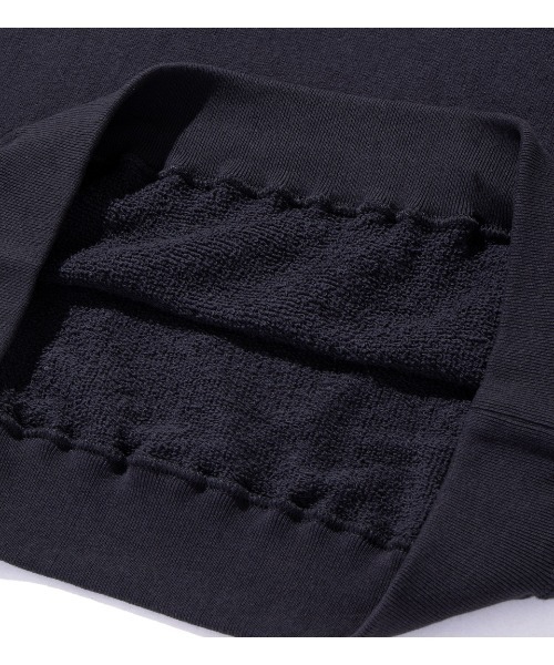 APPLEBUM(アップルバム)の「Vintage Raglan Crew Sweat(スウェット・メンズ・チャコールグレー/ヘザーグレー・MEDIUM/LARGE/X-LARGE)」の3枚目の写真