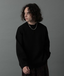 HARE | ハイゲージモックネックニット(HARE)(ニット/セーター)