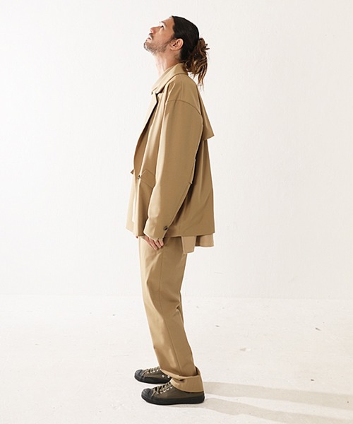 masterkey（マスターキー）の「masterkey マスターキー / SPACE MAN セットアップストレートスラックス / MK20A-P-12（スラックス・メンズ・ベージュ・1）」の3枚目の写真