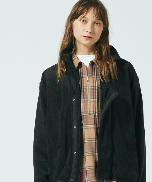 【セール】【UNISEX】ジップアップ フリース（スウェット）｜J.PRESS YORK STREET（ジェイプレスヨークストリート）
