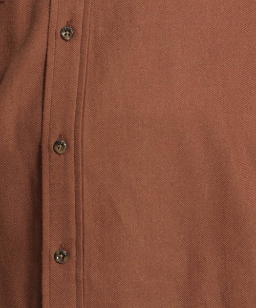 niko and...（ニコアンド）の「ウール混アーミーシャツ（シャツ/ブラウス・メンズ・ネイビー/キャメル/アイボリー・MEDIUM/LARGE）」の9枚目の写真
