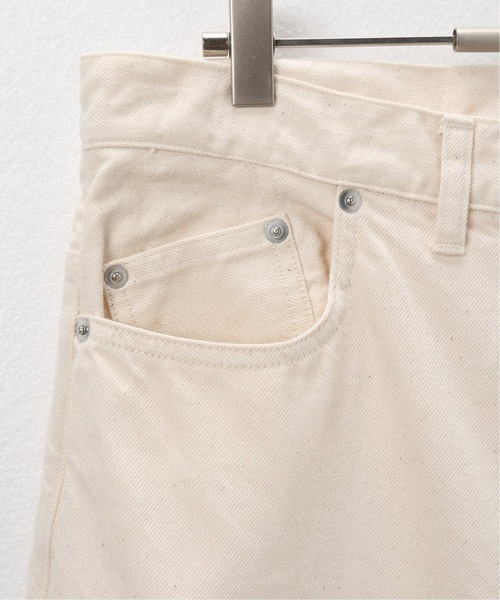 Name.（ネーム）の「【NAME./ネーム】DENIM STRAIGHT PANTS（デニムパンツ・メンズ・ホワイト・LARGE）」の9枚目の写真