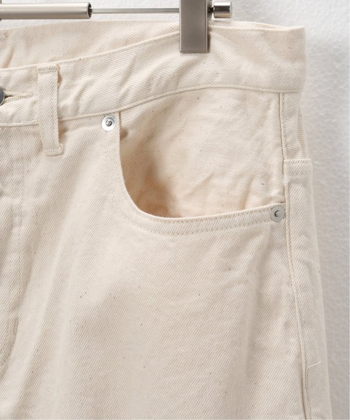 Name.（ネーム）の「【NAME./ネーム】DENIM STRAIGHT PANTS（デニムパンツ・メンズ・ホワイト・LARGE）」の10枚目の写真