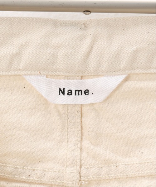 Name.（ネーム）の「【NAME./ネーム】DENIM STRAIGHT PANTS（デニムパンツ・メンズ・ホワイト・LARGE）」の16枚目の写真