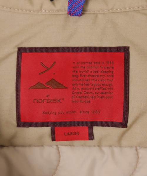 YETI(イエティ)の「Yeti THINDOWN QUILT SHIRT JACKET(ダウンジャケット/コート・メンズ・ブラック/ベージュ・MEDIUM/LARGE)」の15枚目の写真