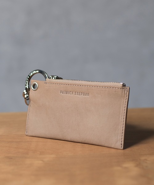 PATRICK STEPHAN（パトリックステファン）の「PATRICK STEPHAN パトリックステファン / Leather key case & holder レザーキーケース キーホルダー / 203AAO04（キーケース/キーアクセサリー・メンズ・チャコールグレー/サンドベージュ/ブラック系その他/ブラック×シルバー/ブラック×ブラック/シルバー・FREE）」の6枚目の写真