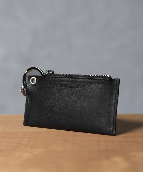 PATRICK STEPHAN（パトリックステファン）の「PATRICK STEPHAN パトリックステファン / Leather key case & holder レザーキーケース キーホルダー / 203AAO04（キーケース/キーアクセサリー・メンズ・チャコールグレー/サンドベージュ/ブラック系その他/ブラック×シルバー/ブラック×ブラック/シルバー・FREE）」の14枚目の写真