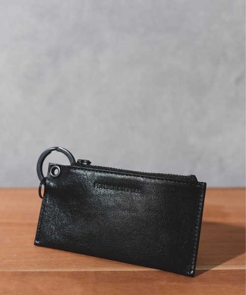 PATRICK STEPHAN（パトリックステファン）の「PATRICK STEPHAN パトリックステファン / Leather key case & holder レザーキーケース キーホルダー / 203AAO04（キーケース/キーアクセサリー・メンズ・チャコールグレー/サンドベージュ/ブラック系その他/ブラック×シルバー/ブラック×ブラック/シルバー・FREE）」の9枚目の写真