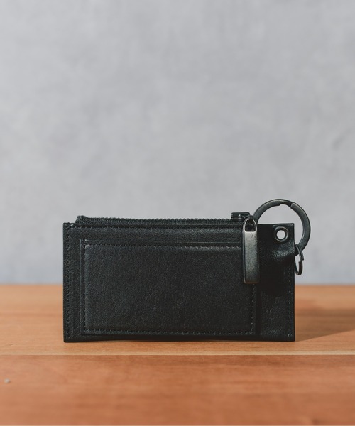 PATRICK STEPHAN（パトリックステファン）の「PATRICK STEPHAN パトリックステファン / Leather key case & holder レザーキーケース キーホルダー / 203AAO04（キーケース/キーアクセサリー・メンズ・チャコールグレー/サンドベージュ/ブラック系その他/ブラック×シルバー/ブラック×ブラック/シルバー・FREE）」の11枚目の写真