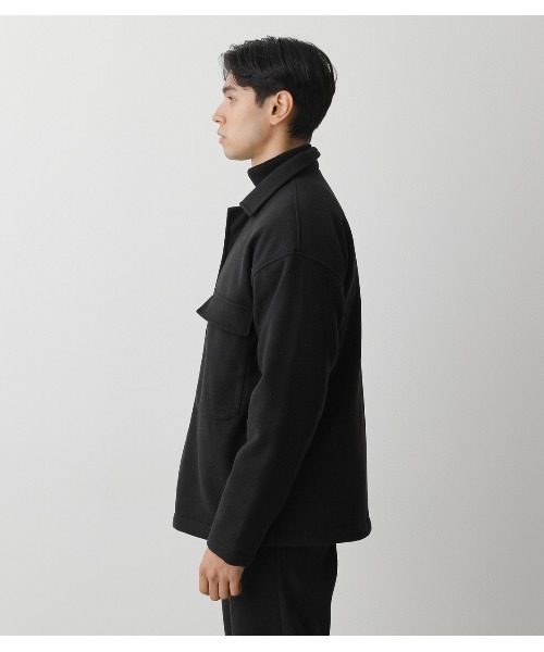 AZUL by moussy（アズールバイマウジー）の「FAUX MELTON CPO JACKET/フェイクメルトンCPOジャケット（その他アウター・メンズ・ブラック/グレー系その他・MEDIUM/LARGE）」の16枚目の写真