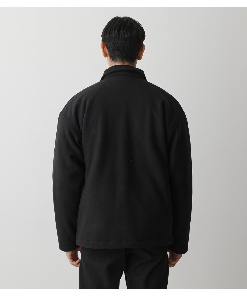 AZUL by moussy（アズールバイマウジー）の「FAUX MELTON CPO JACKET/フェイクメルトンCPOジャケット（その他アウター・メンズ・ブラック/グレー系その他・MEDIUM/LARGE）」の15枚目の写真