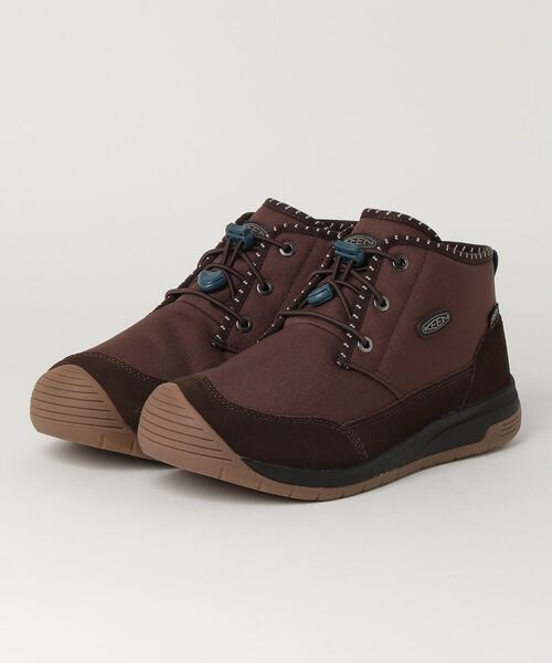 キーン ブーツ HOODCHUKKA WP フッドチャッカ ウォータープルーフ メンズ CHESTNUT/COFFEE BEAN 27.0 KEEN キーン フッドチャッカ ウォータープルーフ ブラック KEEN