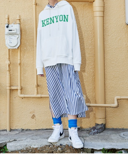 Auntie Rosa Holiday(アンティローザホリデー)の「ストライプシャツワンピース(シャツワンピース・レディース・ピンク/ブルー・FREE)」の3枚目の写真