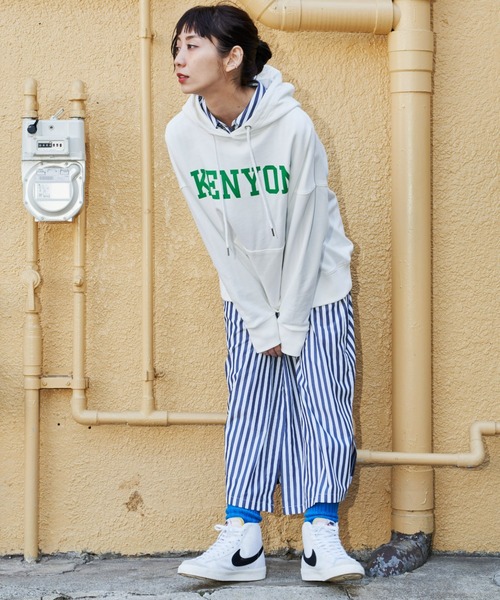 Auntie Rosa Holiday(アンティローザホリデー)の「ストライプシャツワンピース(シャツワンピース・レディース・ピンク/ブルー・FREE)」の4枚目の写真