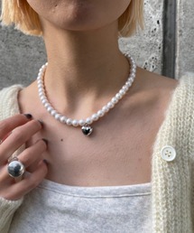 ハートチャームチョーカー