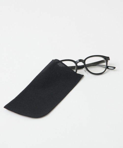 PAPILLONNER(パピヨネ)の「PAPILLONNER/パピヨネ/クラシックUVメガネ(メガネ・レディース・ブラック・FREE)」の4枚目の写真