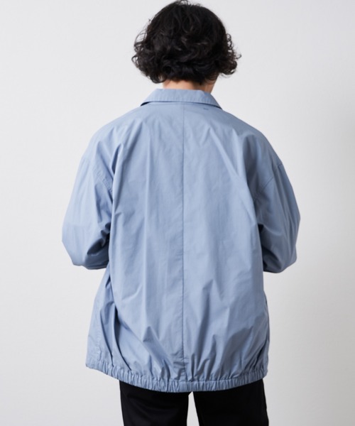 CIAOPANIC TYPY（チャオパニックティピー）の「【なにわ男子 大橋和也さん着用】OSORO100%コットンコーチシャウター（その他アウター・メンズ・ベージュ/サックスブルー/グリーン・S/M/L）」の6枚目の写真