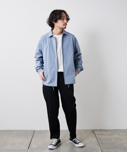 CIAOPANIC TYPY（チャオパニックティピー）の「【なにわ男子 大橋和也さん着用】OSORO100%コットンコーチシャウター（その他アウター・メンズ・ベージュ/サックスブルー/グリーン・S/M/L）」の9枚目の写真