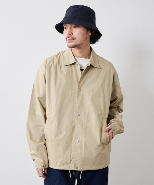 CIAOPANIC TYPY（チャオパニックティピー）の「【なにわ男子 大橋和也さん着用】OSORO100%コットンコーチシャウター（その他アウター・メンズ・ベージュ/サックスブルー/グリーン・S/M/L）」の12枚目の写真