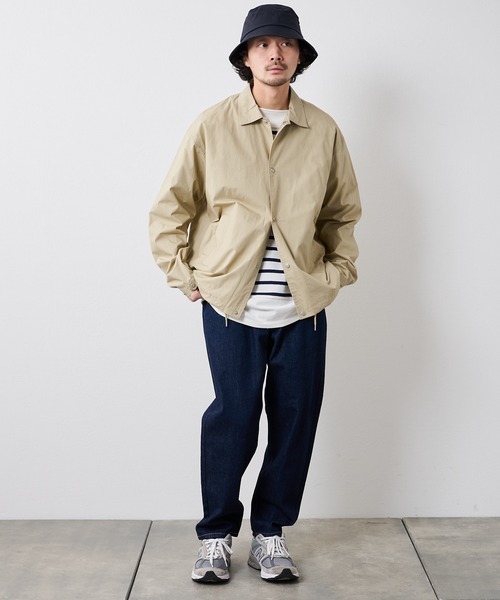 CIAOPANIC TYPY（チャオパニックティピー）の「【なにわ男子 大橋和也さん着用】OSORO100%コットンコーチシャウター（その他アウター・メンズ・ベージュ/サックスブルー/グリーン・S/M/L）」の15枚目の写真
