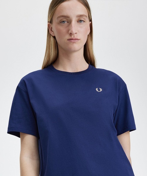Tシャツ・カットソー FRED PERRY [Women's] Crew Neck T-shirt 5FT1990 565456s.jpg