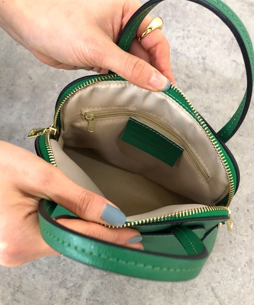 AULENTTI（オウレンティ）の「【WEB限定】(AULENTTI/オーレンティ) ショルダーバッグ（ショルダーバッグ・レディース・アイボリー/グリーン・FREE）」の14枚目の写真