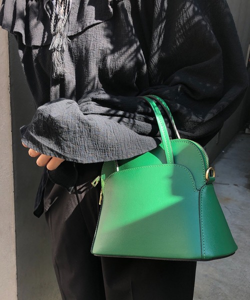 AULENTTI（オウレンティ）の「【WEB限定】(AULENTTI/オーレンティ) ショルダーバッグ（ショルダーバッグ・レディース・アイボリー/グリーン・FREE）」の19枚目の写真