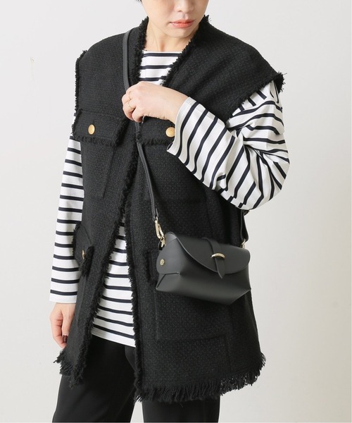 AULENTTI（オウレンティ）の「《追加》【AULENTTI/オウレンティ】RUGA：ショルダーバッグ◆2（ショルダーバッグ・レディース・ブラック・FREE）」の2枚目の写真