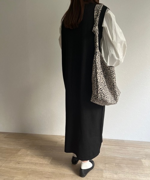 ISOOK（アイスー）の「【ZOZOTOWN限定】Leopard  tote / レオパードトート（トートバッグ・レディース・オフホワイト・FREE）」の10枚目の写真