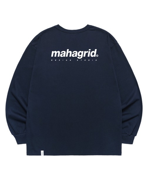 MAHAGRID(マハグリッド)の「【mahagrid】ORIGIN LOGO LS TEE / マハグリッド オリジン ロゴ ロングスリーブ Tシャツ(Tシャツ/カットソー・メンズ・ホワイト/チャコールグレー/ブラック/パープル/ネイビー/オレンジ/ブルー・SMALL/MEDIUM/LARGE/X-LARGE)」の5枚目の写真