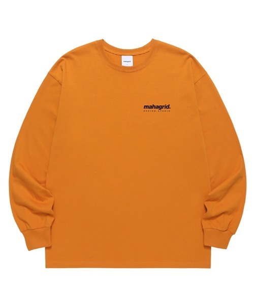 MAHAGRID(マハグリッド)の「【mahagrid】ORIGIN LOGO LS TEE / マハグリッド オリジン ロゴ ロングスリーブ Tシャツ(Tシャツ/カットソー・メンズ・ホワイト/チャコールグレー/ブラック/パープル/ネイビー/オレンジ/ブルー・SMALL/MEDIUM/LARGE/X-LARGE)」の7枚目の写真