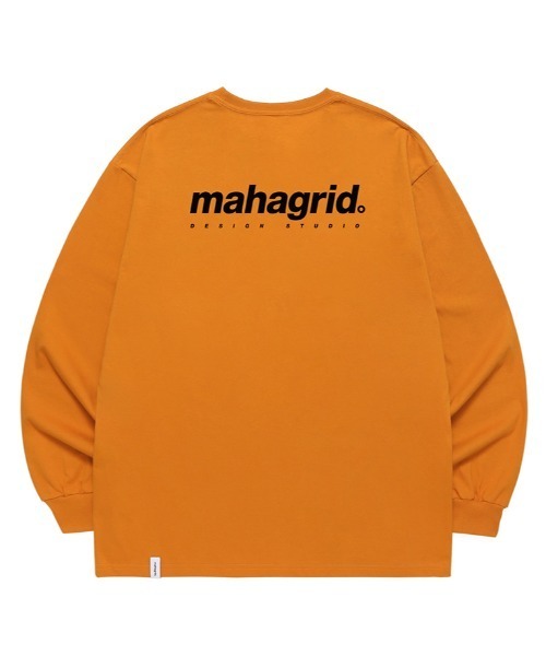 MAHAGRID(マハグリッド)の「【mahagrid】ORIGIN LOGO LS TEE / マハグリッド オリジン ロゴ ロングスリーブ Tシャツ(Tシャツ/カットソー・メンズ・ホワイト/チャコールグレー/ブラック/パープル/ネイビー/オレンジ/ブルー・SMALL/MEDIUM/LARGE/X-LARGE)」の12枚目の写真