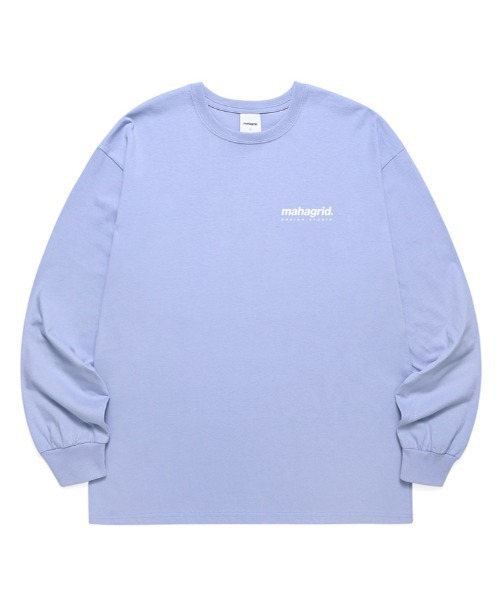 MAHAGRID(マハグリッド)の「【mahagrid】ORIGIN LOGO LS TEE / マハグリッド オリジン ロゴ ロングスリーブ Tシャツ(Tシャツ/カットソー・メンズ・ホワイト/チャコールグレー/ブラック/パープル/ネイビー/オレンジ/ブルー・SMALL/MEDIUM/LARGE/X-LARGE)」の16枚目の写真