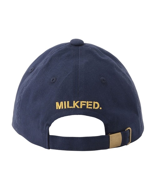 MILKFED.（ミルクフェド）の「PATCH TWILL CAP（キャップ・レディース・ブラック/ベージュ/ネイビー・ONE SIZE）」の13枚目の写真