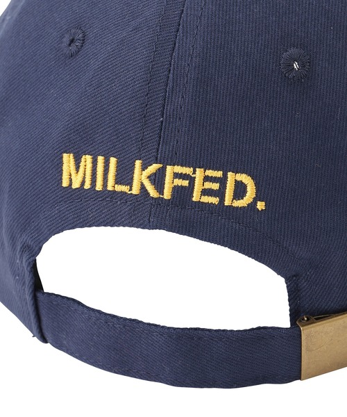 MILKFED.（ミルクフェド）の「PATCH TWILL CAP（キャップ・レディース・ブラック/ベージュ/ネイビー・ONE SIZE）」の15枚目の写真