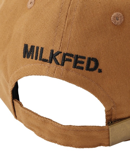 MILKFED.（ミルクフェド）の「PATCH TWILL CAP（キャップ・レディース・ブラック/ベージュ/ネイビー・ONE SIZE）」の17枚目の写真