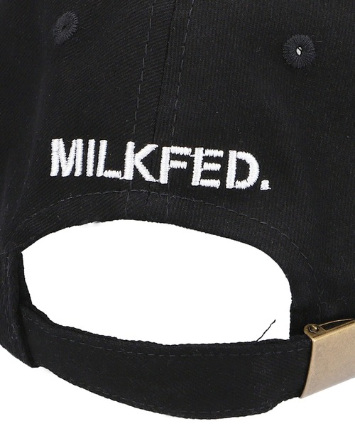 MILKFED.（ミルクフェド）の「PATCH TWILL CAP（キャップ・レディース・ブラック/ベージュ/ネイビー・ONE SIZE）」の19枚目の写真