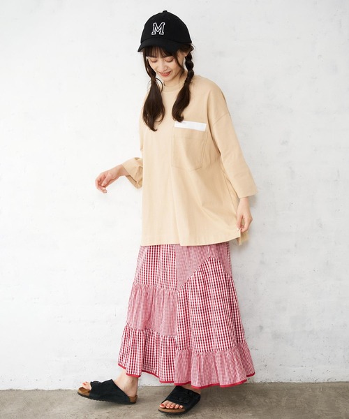 MILKFED.（ミルクフェド）の「PATCH TWILL CAP（キャップ・レディース・ブラック/ベージュ/ネイビー・ONE SIZE）」の4枚目の写真